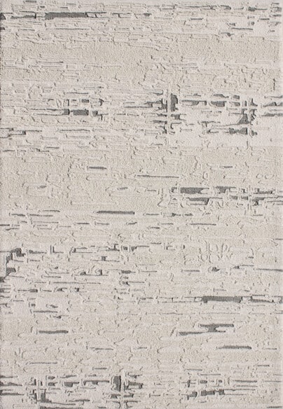 Dynamic Rugs TRONO 5480-191 Ivory and Silver